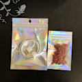 Miniatyrbillede 4 af 5: 100 stk Ziploc-poser - Gennemsigtige flade poser med lynlås - Madopbevaringspåser 10*15 cm