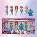 K-POP Demon Hunters Actionfigurset - 6 söta koreanska idolfigurer [JUN] B