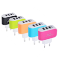 Miniatyrbillede 3 af 3: Mobillader USB vægadapter USB stikadapter Tre USB vægoplader Hurtigoplader