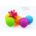 Miniatyrbilde 5 av 5: Baby Sensorisk Leke, Sensorisk for Spedbarn - Klem Ball Tekstur Multi Massasje Myke Baller Sett, 6 stk
