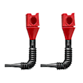 Miniatyrbild 8 av 11: Flexibel snäpptratt för dräneringsverktyg, flexibel vikning för flera ändamål Red 2pcs