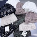 Miniatyrbillede 2 af 4: Vinter Mænd Kvinder Samme Strikket Hue Vinter Varmt Student Uld Hat Grå grey One size LOEWE