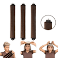 Miniatyrbild 1 av 3: Värmefria hårrullar utan värme - WELLNGS - Brown