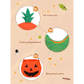 Pikkukuva 3 / 5: Halloween-Pumppukostyymisetti Aikuisten Pumppuponcho