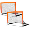 Miniatyrbillede 1 af 6: 4ft x 3ft Bærbart Fodboldmål Pop Up Net til Baghaven 2 pcs