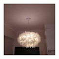 Miniatyrbilde 1 av 4: Fjærlampe E27 40W - diameter 45cm