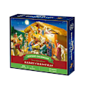 Miniatyrbild 1 av 5: Julkrubba Adventskalender 2024 Julpussel 1008 Bitar för Vuxna, Kristna Religiösa Vinterhelg Jigsaw Pussel Adventskalender