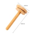 Miniatyrbilde 3 av 5: Trådholder for garn, roterende stativ, vertikal oppbevaring av garn, vevholder, garnkule, garnvinder