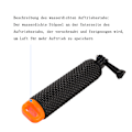 Miniatyrbillede 3 af 5: Flydende Håndgreb Vandtæt Håndgreb Flydende Håndgreb Monopod Dykkerstav til GoPro Hero 10, 9, 8, 7, 6, 5, 4, Session, 3+, 3, 2, 1, Hero