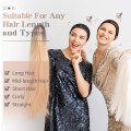 Miniatyrbillede 5 af 5: 3 stk Dame Wig Cap, Naken Peruk Net Cap, Cosplay Peruk Net