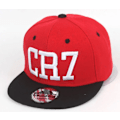 Pikkukuva 1 / 6: Lapsen jalkapallostara Ronaldo CR7 Kirjonta Lapsen Lippis Hattu Pojat Tytöt Urheilu Snapback Hip-hop Lippi Gorras red