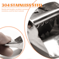 Miniatyrbilde 6 av 9: Rustfritt stål fugl sitronpresse Ergonomisk sitronpresse fruktjuicer med helletut 1 stk 1pc
