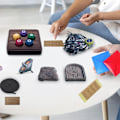 Miniatyrbillede 6 af 6: Squid Game 2 Koreanske Folkespil Sæt (Koreansk Traditionelt Spil), Gonggi Koreansk Spil, Familiespil til Rejser
