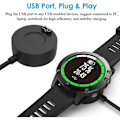 Miniatyrbilde 4 av 5: Ladekabel kompatibel med Garmin Vivoactive 3, 4, 4S, Fenix ​​7, 7S, 7X, 6, 6S, 6X, 6 Pro, 5, 5 Plus, 5S, 5X, Forerunner 45, 245, 255, 745, 935,