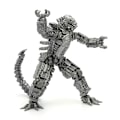 Miniatyrbild 4 av 5: Mechagodzilla-modell leksak