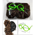 Miniatyrbilde 4 av 5: Mirabelle-parykken og brillene for jenter Encanto prinsesse rollespill H
