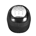 Pikkukuva 1 / 5: 5-vaihteinen nahkainen vaihdekepin nuppi SAAB 93 9-3 2003-2012 -malleihin