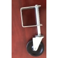 Miniatyrbilde 3 av 5: Select Hardware Fjærbelastet Svingbart Portrullhjul, 4\" Kraftig W[ch]