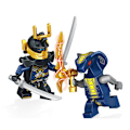 Pikkukuva 4 / 6: 24 Ninja-minifiguurin setti Kai Jay Sensei Wu Master Rakennuspalikat Leikkikalut 24PCS/Set