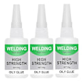 Miniatyrbilde 1 av 5: 3-pak Universal Super Sterk Oljelim Super Sterk Lim Sterk Lim Plast Tre Keramik Metall Loddematerial 50g