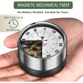 Miniatyrbild 3 av 5: Kök Timer Magnetisk - Visuell Timer för Barn, 60 Minuter Visuell