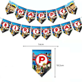 Pikkukuva 2 / 2: 60 kpl Roblox-juhlatarvikesetti Bannerit Ilmapallot Kakkukoristeet Pyörteet