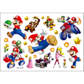 Pikkukuva 1 / 10: Super Mario Bros -tatuointitarrat Kawaii Anime -hahmolelut Lasten Hyvää Syntymäpäivää Juhlakoriste[ch]