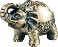 Askebæger, askebæger med låg, vindtæt elefant (bronze) [JUN]