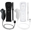Miniatyrbillede 1 af 5: 2-pak trådløs håndkontrol og Nunchuck til Wii og Wii U-konsol - WELLNGS