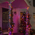 Pikkukuva 4 / 5: Valonauha 200 LED-lampulla, 20 metriä pitkä, joulukoristeluun, violetti ja oranssi Purple and Orange 200 LED