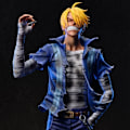 Miniatyrbild 4 av 7: 30 cm One Piece Anime Action Figur Roronoa Zoro Vinsmoke Sanji Ställning Pvc Staty Staty Modell Collection Pojke Leksak Presenter