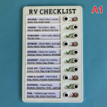 Miniatyrbild 1 av 5: Multifunktionell Väggmonterad Checklista Memo Boards Justerbar Min A1