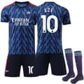 Arsenal 2025-2026 Bortefotballdrakt for barn med sokker - nr. 10 Eze[JUN] 26 No.10 Eze