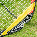 Miniatyrbillede 8 af 10: Fodboldmål Sæt Med 2 Fodboldnet Minimål Foldbare Til Haven Eller Parken Til Børn Og Voksne Stål Polyester Sort 186 X 90 X 89 Cm 1800