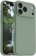 MagSafe-kotelo iPhone 17 Pro Maxille | Ohut silikonisuojakuori[JUN] iPhone 17 Pro Max Vert calke