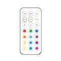 Miniatyrbillede 3 af 4: LED-forlygter 6 stk. med 2 fjernbetjeninger RGB-design Flere farver Sort