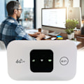Miniatyrbild 1 av 5: 4G mobil hotspot, höghastighets trådlös internetrouter bärbar ficka wifi, liten nätverk hotspot för bil utomhus - perfekt