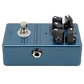 Miniatyrbild 4 av 11: Delay-effektpedal i metall, mörkblå, magnetiska ekon, delay-pedaler med tid, djup och hastighetsrattar