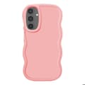 Cover - Samsung - Galaxy S24/S25 - Silikone Stødabsorberende - Rosa - Moderne Design[JUN] Rosa