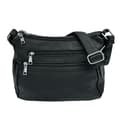 Miniatyrbilde 1 av 4: Multipocket Crossbody-veske med justerbar stropp [JUN] Black