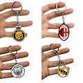 Miniatyrbillede 5 af 5: Real Madrid Logotyp Nøglering, Fodboldklub Logo Legering Nøglering