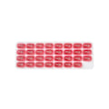 Miniatyrbild 1 av 5: Pillerbox 31 dagar Bärbar tablettbox Månad Medicinlåda red