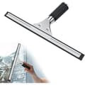Professional Window Squeegee, Stainless Steel Window Squeegee, for Cleaning and Drying Glass and Tiles