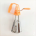 Miniatyrbild 1 av 10: Manuell roterande visp Ägg Handvev Äggvisp ORANGE orange