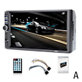 Pikkukuva 1 / 6: 7\" Double DIN Autoradio MP5-soitin Bluetooth-kosketusnäytöllä
