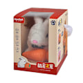Miniatyrbilde 1 av 4: Robotvalp, Min Realistiske Robotvalp Milow Realistisk Gående Teddy Plysch med Ask White Rabbit