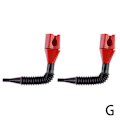 Miniatyrbild 1 av 11: Flexibel snäpptratt för dräneringsverktyg, flexibel vikning för flera ändamål Red 2pcs