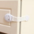 Miniatyrbilde 9 av 10: 10 stk Lås Skap Lås Stropper white