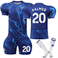 Miniatyrbild 1 av 2: Chelsea Hemma Barn Fotbollströja med strumpor NO.20 Palmer-WELLNESS 2024-2025 18