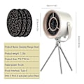 Miniatyrbild 5 av 5: Bärbar Köksfläkt med 3 Hastigheter & Avtagbar Design (-B) White